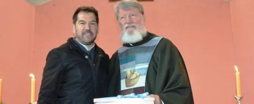 Noticias de Miramar. El padre Misionero Pedro Opeka visitó Miramar