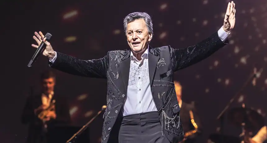 General Pueyrredon. Palito Ortega llega a Mar del Plata con un show lleno de emoción