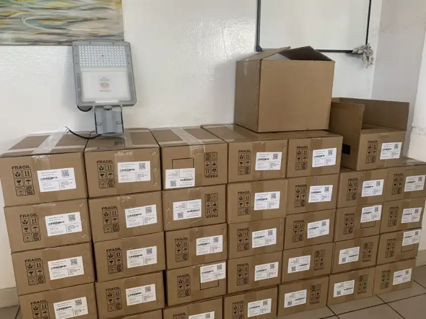 Noticias de Villa Gesell. Adquirieron 190 luminarias led