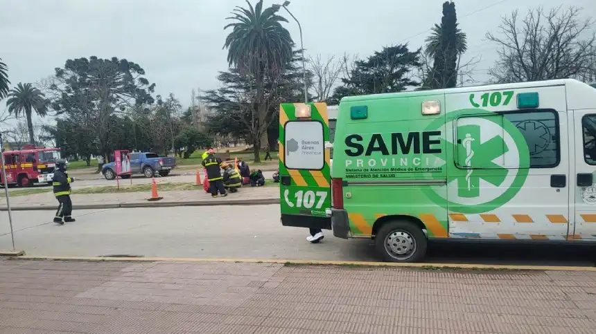 Noticias de Loberia. Capacitación sobre inmovilización del paciente politraumatizado