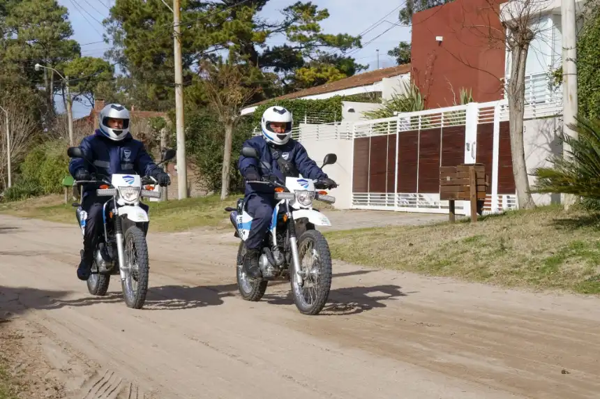Noticias de Villa Gesell. Comenzó a funcionar la patrulla urbana motorizada