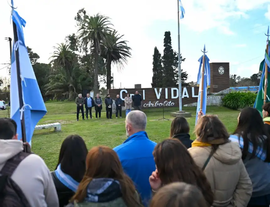 Noticias de Mar Chiquita. Coronel Vidal celebró su 142° aniversario con anuncios claves del intendente Wischnivetzky