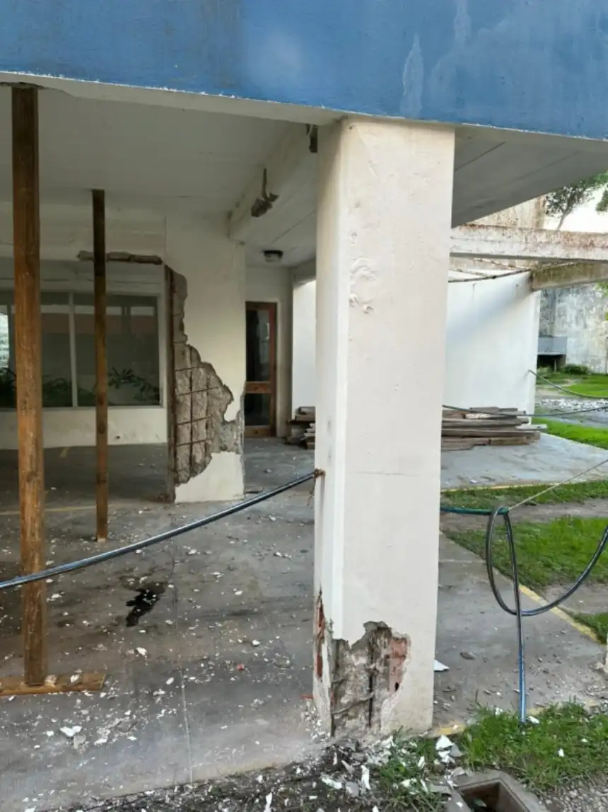 Noticias de Villa Gesell. El Municipio de Villa Gesell detuvo una obra clandestina en edificio del norte de la ciudad