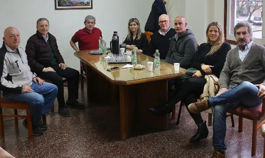 Noticias de Necochea. Fernando Gray mantuvo una reunión con autoridades de la Cooperativa Eléctrica de Necochea