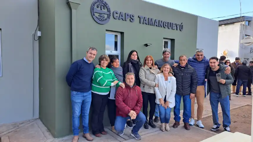 Noticias de Loberia. Inauguraron obras del CAPS en Tamangueyú