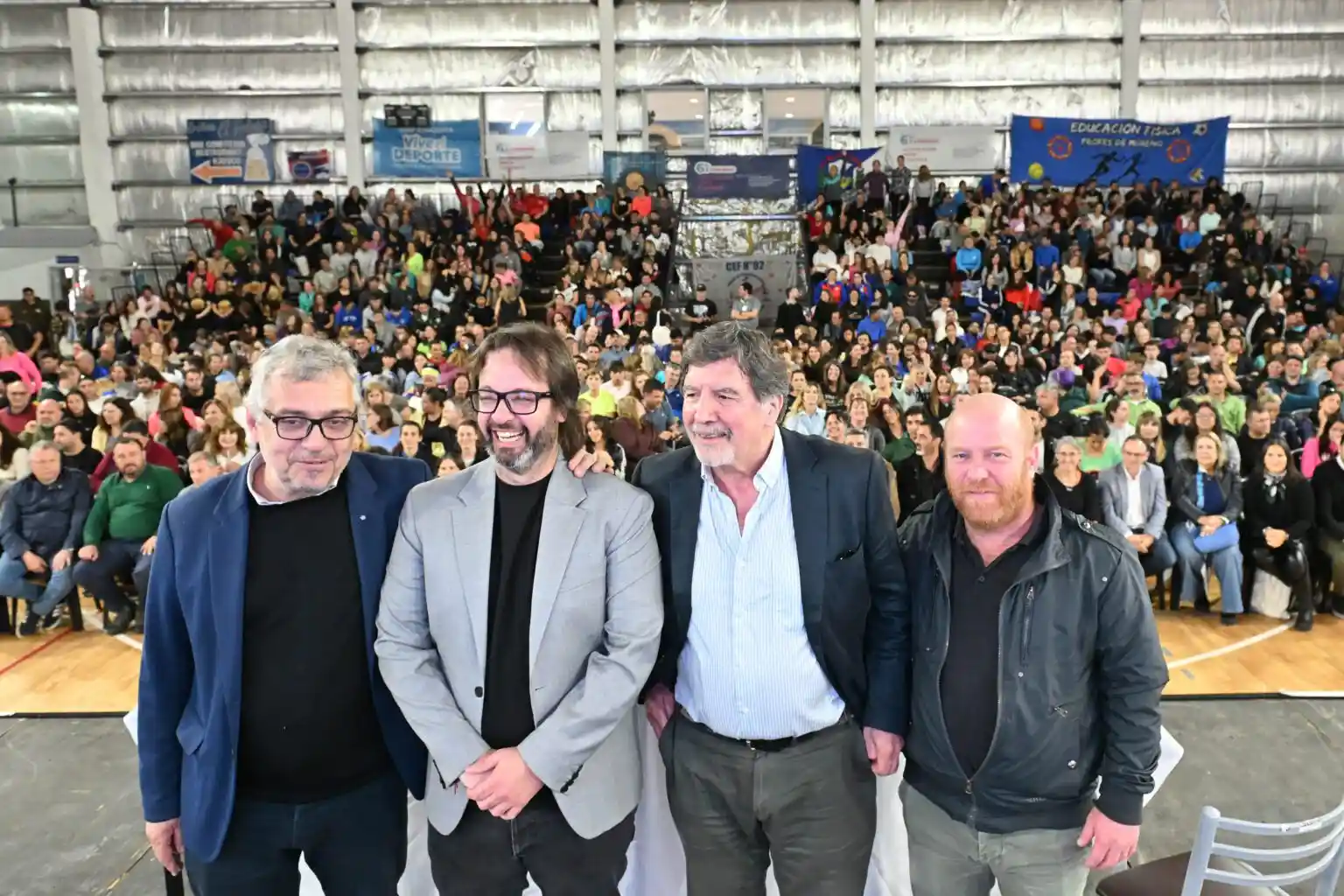 Noticias de Mar Chiquita. Sileoni y Wischnivetzky inauguraron el 6° Congreso de Educación Física en Santa Clara