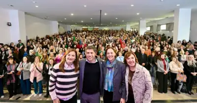 Kicillof y Estela Díaz encabezaron un congreso sobre igualdad y cuidados
