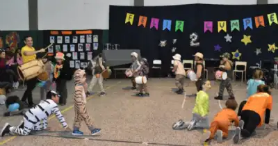 General Alvarado. La Escuela de Educación Artística Nº 1 de Miramar celebró sus 2 años