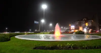 General Pueyrredon. Mejoras en la rotonda Constitución y la costa