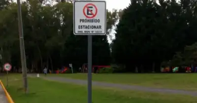Tandil. Prohibición de estacionamiento en el Lago del Fuerte